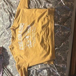 YELLOW COLORADO SHIRT FOR SALE ASAP!!!